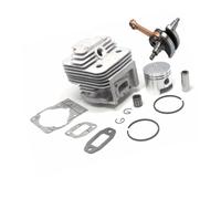 ERIHJOX Set Cilindro pistone Albero Motore da 40 mm e 44 mm Adatto for decespugliatore 43 CC 52 CC 1E44F-5 44F-5 44-5 BG520 CG520 CG430 1E40F-5 40-5(40-5 40mm)