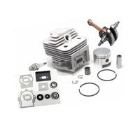 ERIHJOX Set Cilindro pistone Albero Motore da 40 mm e 44 mm Adatto for decespugliatore 43 CC 52 CC 1E44F-5 44F-5 44-5 BG520 CG520 CG430 1E40F-5 40-5(40-5 40mm Full Set)