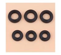 ERIHJOX Set di 3 Paia di guarnizioni dell'albero Motore Adatte for decespugliatori GX35, GX 35, 35,8 CC, Motore di Ricambio a 4 Tempi for Piccoli Motori.