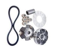 ERIHJOX Set di rulli variatore frizione moto, cinghia di trasmissione ventola, adatto for scooter GY6 49 50, ciclomotore 139QMB.