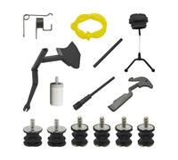 ERIHJOX Set di Supporti tampone Isolante for grilletto acceleratore Adatti for Parti di Motosega 268 61 66 266 272