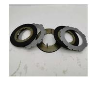 ERIHJOX Set Dischi di ATTRITO for Frizione A Bagno D'OLIO GX200 Adatto for Motore GX160 GX270 GX390 Scatola di RIDUZIONE del Cambio Go Kart con SLITTE 5 Pezzi Kit