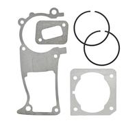 ERIHJOX Set guarnizioni Adatto for 353 346XP 350 351 Pistone W45mm X 1,2mm Motosega Professionale a 2 Tempi