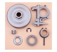 ERIHJOX Tamburo Frizione Motosega Adatto for 026 MS260 Pignone Ruota dentata Cuscinetto ad Aghi for Olio Parti di Ricambio for Motosega Motosierra