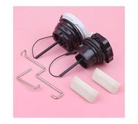 ERIHJOX Throttle Choke Rod Oil cap Fit for MS250 MS230 MS210 025 023 021 Chain Guide Bumper Strip Chainsaw Replace Part