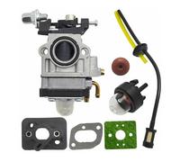 ERIHJOX Tubo Flessibile del collettore del connettore della Base del carburatore Adatto for Motori 43cc 52cc 40-5 BC430 CG430 CG520 1E40F-5 44F-5