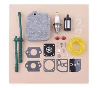 ERIHJOX Tubo Flessibile del Filtro dell'Aria Adatto for BG45 BG46 BG55 BG65 BG85, Pompa di innesco, Controllo della Candela, Kit di Riparazione del carburatore