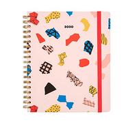 Erik - Agenda Settimanale 2020, 17 Mesi, 21X25 Cm, Perfetta per Scuola o Lavoro - Abstract