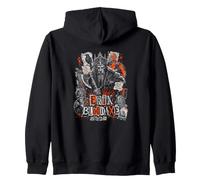 Erik Bloodaxe Re Berserker Vichingo norreno Felpa con Cappuccio