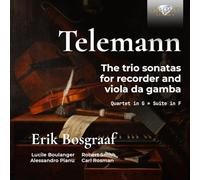 Georg Philipp Tel Telemann: The Trio Sonatas for Recorder and Viola Da Gamb (CD)