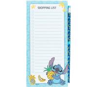 Grupo Erik: Lista Spesa Magnetica da Frigo Disney Stitch | Shopping List magnetica, 10 x 21 cm, con 65 fogli e matita, Block Notes con calamita da frigo per lista spesa o to do list