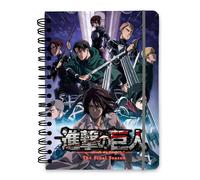 Erik Editores Quaderno A5 L´attacco Dei Giganti