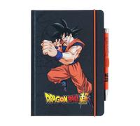 Grupo Erik: Quaderno A5 Dragon Ball | Quaderno A5 con copertina rigida, penna proiettore e chiusura elastica, Bullet Journal puntinato 192 pagine, dragon ball gadget regalo