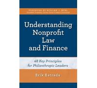 Erik Estrada Understanding Nonprofit Law and Finance (Tascabile)