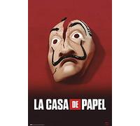 Erik®GPE5322 - Poster La Casa di Carta, maschera Dalí