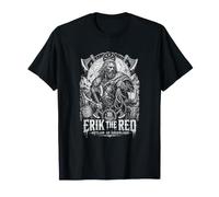 Erik Il fuorilegge Rosso della Groenlandia Viking Maglietta