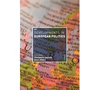 Erik Jones Developments in European Politics 3 (Tascabile)