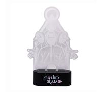 Grupo Erik: Lampada LED Squid Game | Lampada da scrivania 16x23 cm con batterie o USB, Lampada LED 3D, Lampada LED Gaming, Squid Game Gadget o Accessori