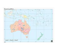 ERIK - Mappa mudo Oceania politica spagnolo