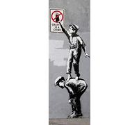 Erik PPGE8069 Poster grande 53x158 - Graffiti is a Crime