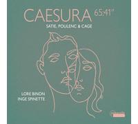Erik Satie Satie, Poulenc & Cage: Caesura 65:41 (CD) Album
