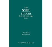 Benjamin Jowett Plato Erik Satie Victor Cousin Socrate: Vocal score (Tascabile)