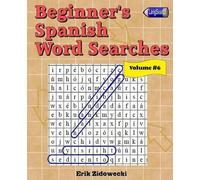Erik Zidowecki Beginner's Spanish Word Searches - Volume 6 (Tascabile)