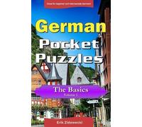 Erik Zidowecki German Pocket Puzzles - The Basics - Volume 1 (Tascabile)
