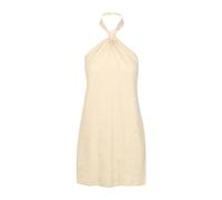 Erika Cavallini - Abito Beige in Lino con Fiocco - - Dresses - Donna - Beige - M