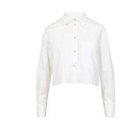 Erika Cavallini - Camicia Bianca in Cotone Stile Classico - - Blouses & Shirts - Donna - Bianco - S