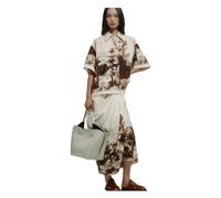 Erika Cavallini - Camicia in Popeline con Stampa Paesaggio - - Blouses & Shirts - Donna - Multicolore - M
