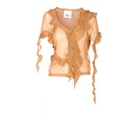 Erika Cavallini - Cardigan Pria - - Knitwear - Donna - Marrone - S