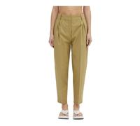 Erika Cavallini - Pantalone baggy in cotone - - Trousers - Donna - Beige - S