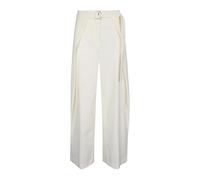 Erika Cavallini - Pantaloni Bianchi con Cintura - - Trousers - Donna - Bianco - M
