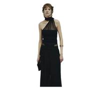 Erika Cavallini - Top in Viscosa Elasticizzata - - Tops - Donna - Nero - S