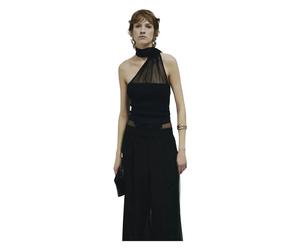 Erika Cavallini - Top in Viscosa Elasticizzata - - Tops - Donna - Nero - S