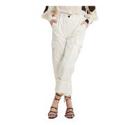 Erika Cavallini, ,Trousers ,Donna ,Bianco ,M Pantalone cargo effetto metallico