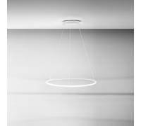 ERIKA S/G LAMPADARIO SOSPESO A LED 3000K 1800LM 78W DIMMERABILE COLORE BIANCO D.80CM