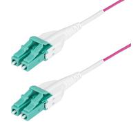 Erika Viola Multimode OM4 UPC LC Ofnr Fibra Ottica Cavo Patch, 1m OM4RLCLC1M