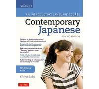 Eriko Sato Contemporary Japanese Textbook Volume 2 (Tascabile) Tuttle Specials