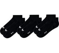 Erima 3-pack short socks Calze 43-46 Nero