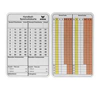 Erima 724502 Cartoncini Segnatutto Arbitro Per Pallamano, Nessun genere, Multicolore, 1