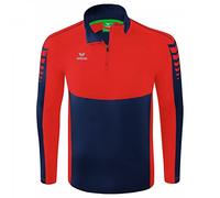 Erima Adulti Felpa da Allenamento Six Wings, New Navy, XL