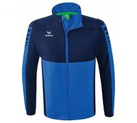 Erima Adulti Giacca a vento con maniche staccabili Six Wings, new royal, XXL