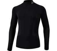 Erima Athletic Longsleeve 2.0 Turtleneck Underwear, Nero, XXS Unisex-Bambini