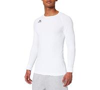 Erima Athletic Longsleeve 2.0 Underwear, Bianco, S Unisex-Adulto