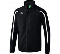 Erima Atletica, Giacca Running Unisex Bambini, Nero/Bianco, 164