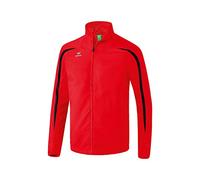 Erima Atletica, Giacca Running Unisex Bambini, Rosso/Nero, 152