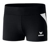 Erima Atletica Hot Pants, Donna, Nero/Bianco, 36