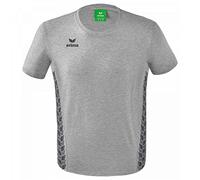 Erima Bambini Essential Team T-Shirt Sportiva, Grigio Chiaro Melange, 128